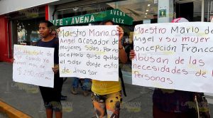 Familias Predio Lucio Cabañas Naranjos Protestan Contra Dirigente