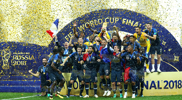 ¡FRANCIA CAMPEÓN DEL MUNDO EN RUSIA 2018! Francia Camepón Mundo Rusia 2018