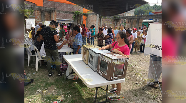 Pequeños incidentes en jornada electoral