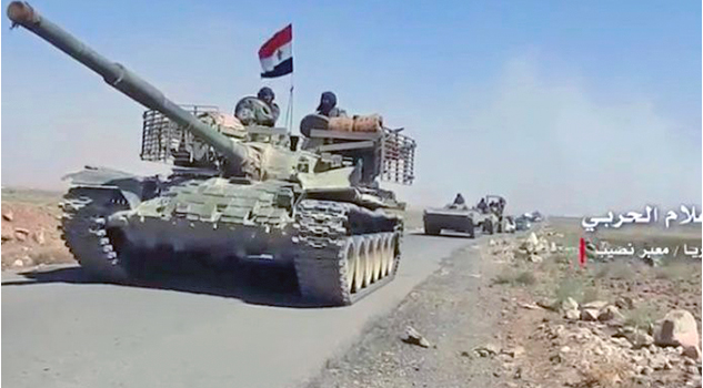 Furiosa reacción de Siria ante inusual avance rebelde