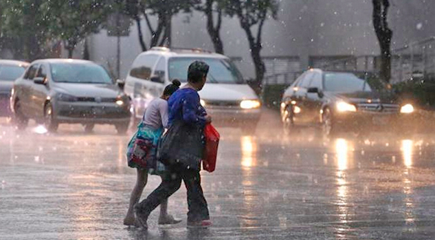 Tormentas intensas con actividad eléctrica en zonas de Veracruz y fuertes en Tamaulipas y Tabasco