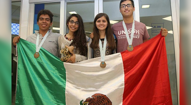Mexicanos conquistan medallas de bronce en la Olimpiada de Química