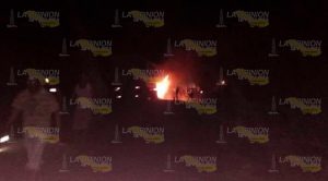 Se incendian en Tamiahua dos tractocamiones de la empresa GDI Se Incendian Tamiahua Dos Tractocamiones Empresa GDI