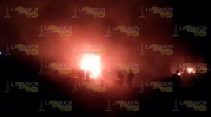 Se incendian en Tamiahua dos tractocamiones de la empresa GDI Se Incendian Tamiahua Dos Tractocamiones Empresa GDI