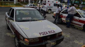 Choque por alcance en Poza Rica: Una lesionada