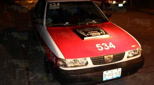 Localizan taxi abandonado en Papantla