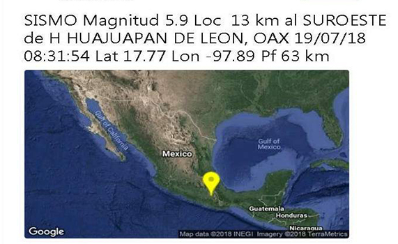 ¡Tembló en Veracruz!