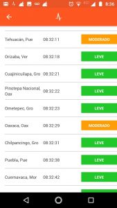 Se registra sismo en Veracruz y varios estados de la república Se Registra Sismo Veracruz Varios Puntos República