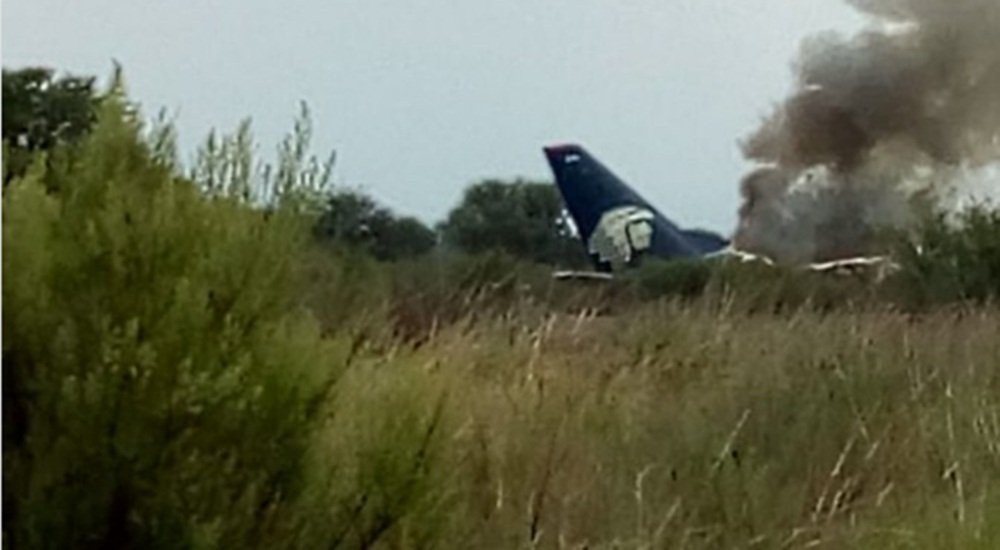 DE ULTIMA HORA: Se Desploma Avión De Aeroméxico De Durango; Se Habla De Cien Heridos