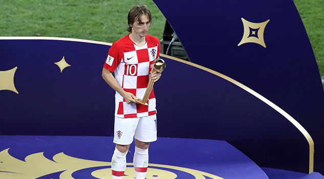 Modric se lleva Balón de Oro al Mejor Jugador del Mundial