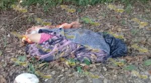 Hallan cuerpo en cobijado en camino a El Mango