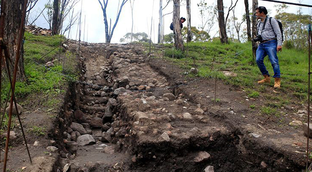 INAH encuentra pirámide en nuevo parque en Puebla