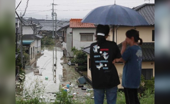 Lluvias torrenciales "arrasan" con Japón; al menos 50 muertos