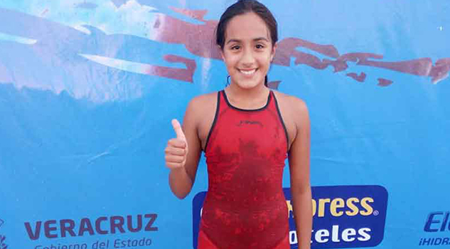 Oro y plata para Veracruz en Campeonato Nacional de Natación