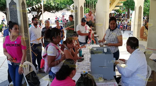 Sin incidentes las votaciones en Papantla