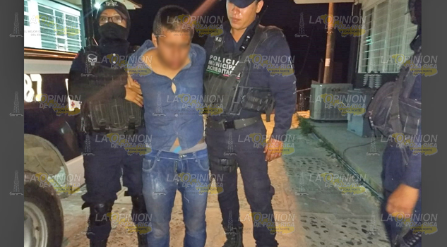 Lo detienen robando en un domicilio, es empleado de conocida tienda de materiales