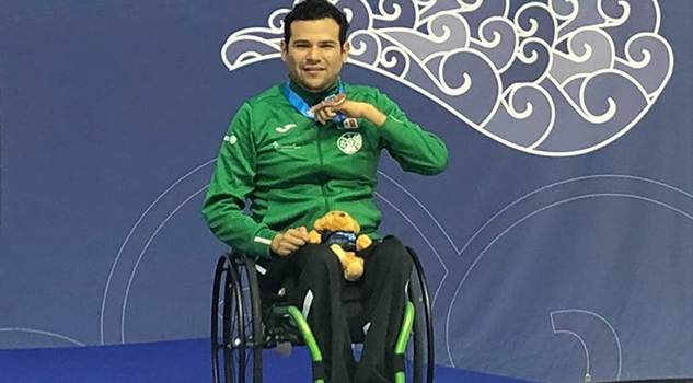 Veracruzano Diego López nominado al mejor atleta del mes