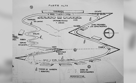 La historia de la tesis de 1955 que inspiró el autódromo Hermanos Rodríguez, la primera, y única, pista de "Formula 1" en México