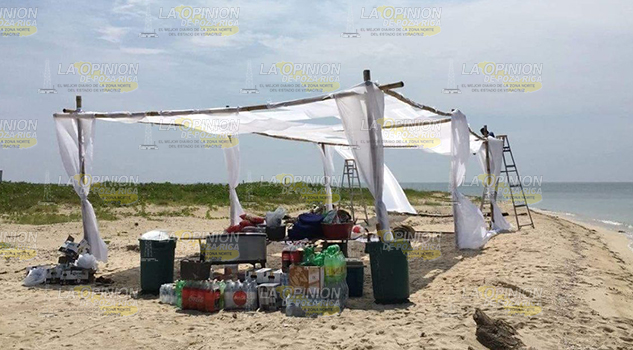 Piden investigar daño a arrecife, afectan hábitat de tortugas