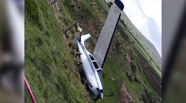 Se desploma avioneta en Zempoala