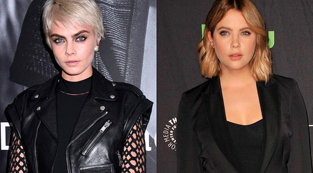 Captan a Cara Delevingne y Ashley Benson besándose Captan Cara Delevingne Ashley Benson Besándose
