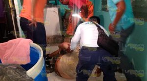 Casi muere ahogado en la cisterna de su casa en Tuxpan Casi Muere Ahogado Cisterna Casa