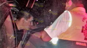 Chocan contra tráiler y casi se matan en la Tuxpan-Tampico Chocan Contra Tráiler Casi Se Matan Tuxpan Tampico