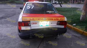 Choque entre taxista y particular deja cuantiosos daños materiales Choque Entre Taxista Particular Deja Cuantiosos Daños Materiales