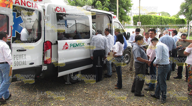 Con apoyos de PEMEX, fortalecida infraestructura de salud
