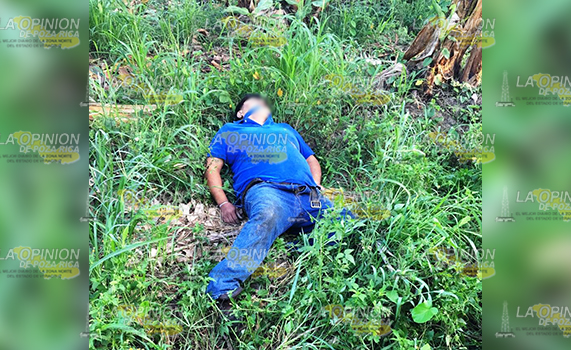 Ejecutado y maniatado, lo dejan a orilla de camino en San Rafael
