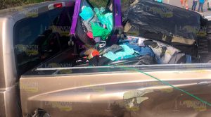 Encontronazo sobre la México-Tuxpan, hay 5 personas lesionadas Encontronazo Sobre La México Tuxpan, Hay 5 Personas Lesionadas