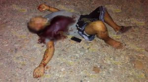 Lo asesinan de dos balazos en Gutiérrez Zamora Lo Asesinan Dos Balazos Gutiérrez Zamora