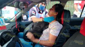 Maestra resulta lesionada en accidente entre taxis de Tuxpan Maestra Resulta Lesionada Accidente Entre Taxis Tuxpan