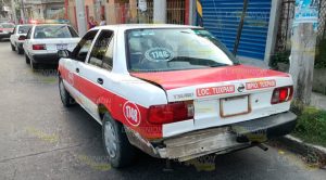Maestra resulta lesionada en accidente entre taxis de Tuxpan Maestra Resulta Lesionada Accidente Entre Taxis Tuxpan