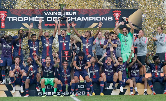 Neymar reaparece con PSG que gana la Supercopa de Francia