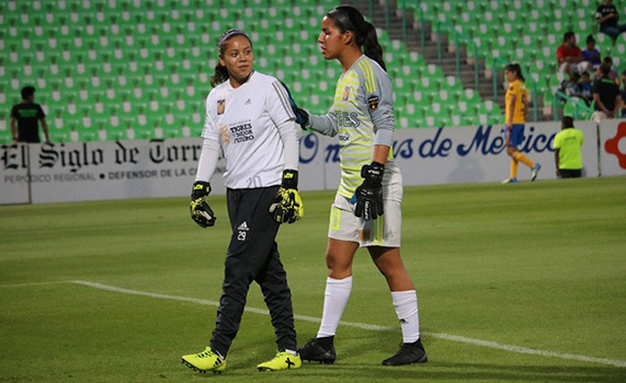 Tigres Femenil debutó a portera de 14 años