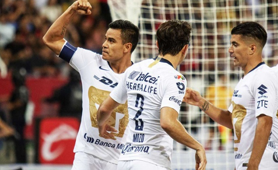 Pumas golea en noche triste del Atlas