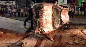 ¡Trágico accidente! Pierde el control de su automóvil y cae al río en Tuxpan Pierde Control Automóvil Cae Río Tuxpan