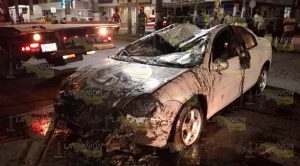 ¡Trágico accidente! Pierde el control de su automóvil y cae al río en Tuxpan Pierde Control Automóvil Cae Río Tuxpan
