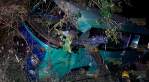 Quedan graves al salirse del camino en la Alazán-Tepetzintla Quedan Graves Al Salirse Camino Alazán Tepetzintla