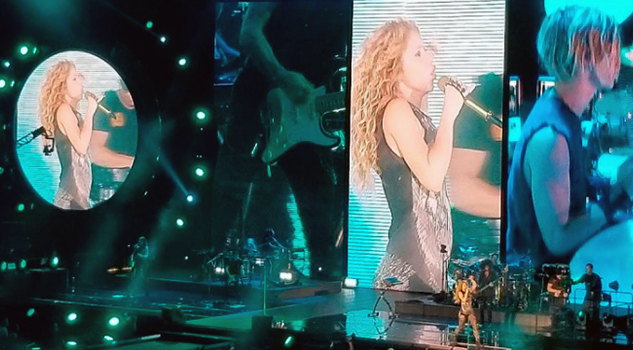 Shakira califica de inolvidable primer concierto en Los Ángeles