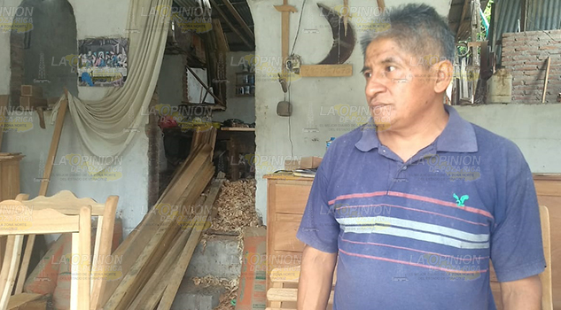 En crisis carpinteros de Tihuatlán