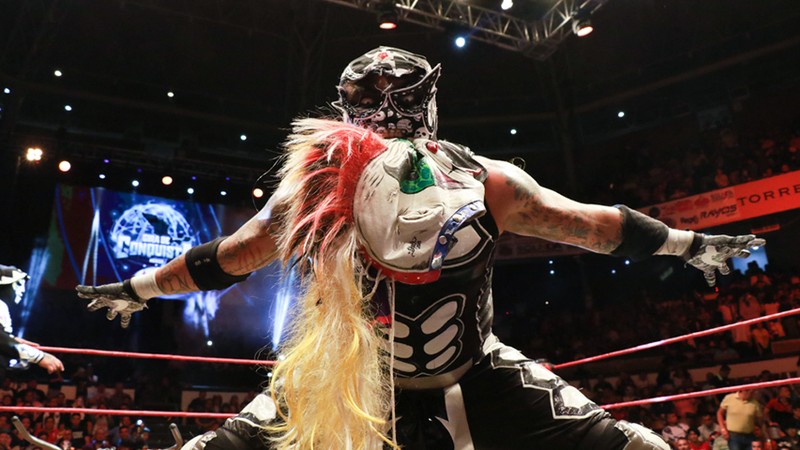 Psycho Clown probó el 'miedo' con Pentagón Jr.
