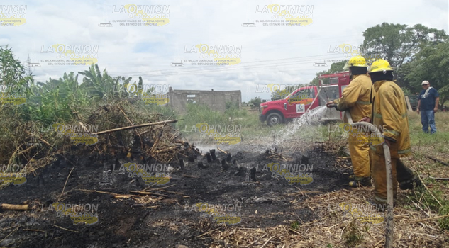 Incendios provoca movilización del personal de contra-incendio en Álamo