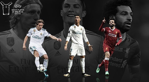 ¡Listos los nominados al Mejor Jugador del Año de la UEFA!
