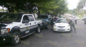 Realizan operativo en Poza Rica