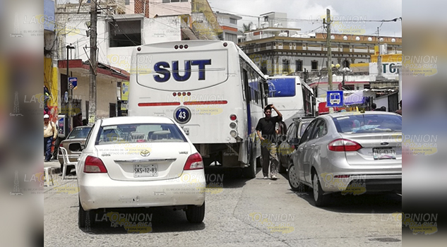 Operativo contra alza al pasaje en Tuxpan