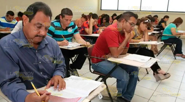 Harán examen a 323 maestros en Tuxpan