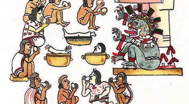 La antropofagia o canibalismo de los Mexica