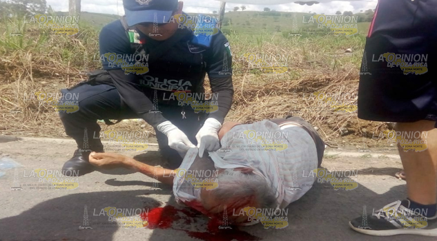 Abuelito es atropellado